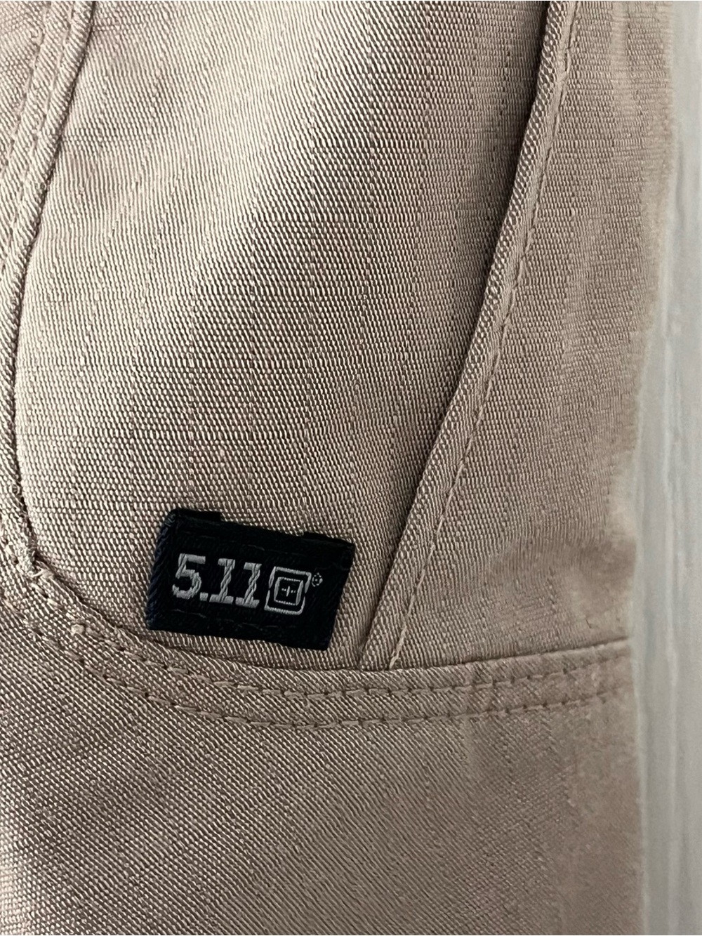 5.11 Tactical Series beige Pants Size 14 Cargo Pockets First Responder. Ripstop - Picture 4 of 8